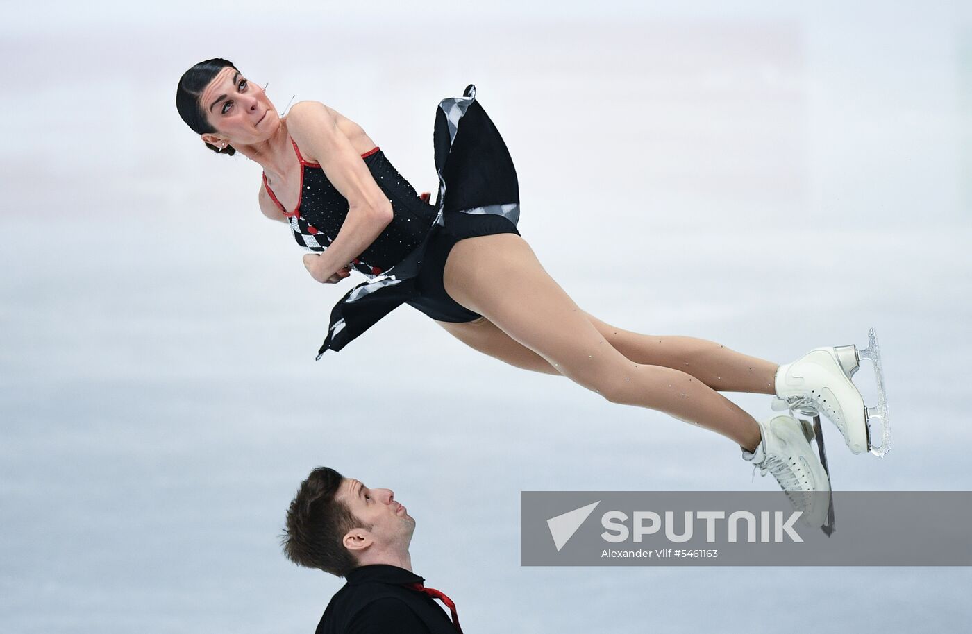 Figure skating. World Championships. Pairs. Free skating
