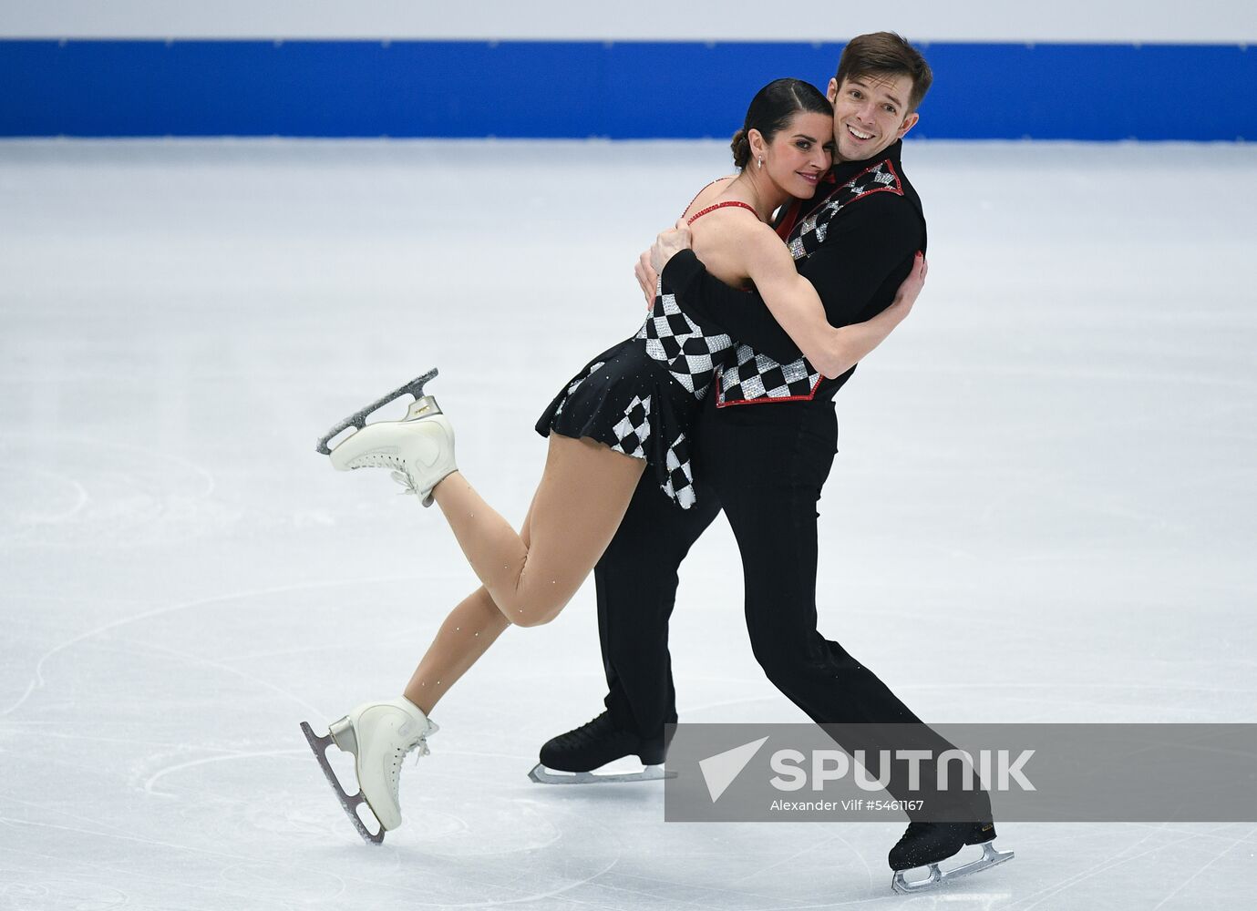 Figure skating. World Championships. Pairs. Free skating