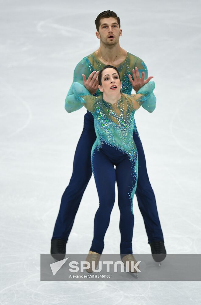 Figure skating. World Championships. Pairs. Free skating