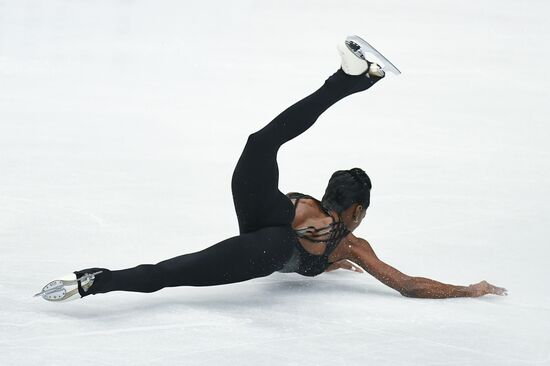 Figure skating. World Championships. Pairs. Free skating