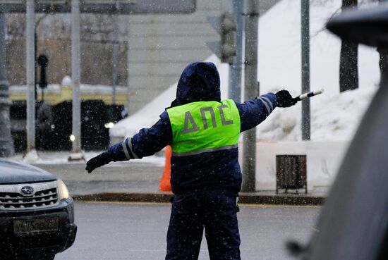 Football. Friendly match. Russia vs. Brazil