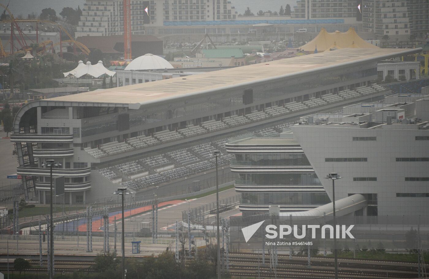 Aftermath of African sandstorm in southern Russia