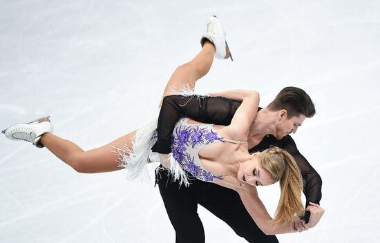 ISU Figure Skating Championships. Ice dance short program