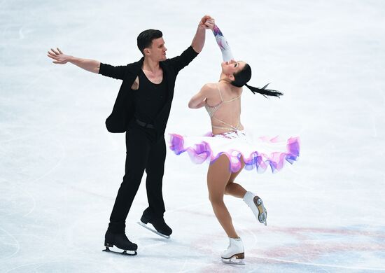 ISU Figure Skating Championships. Ice dance short program