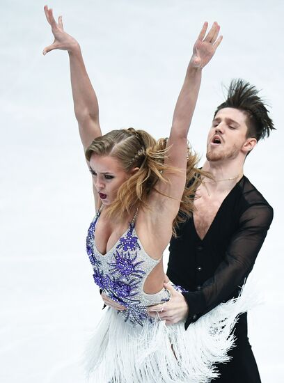 ISU Figure Skating Championships. Ice dance short program