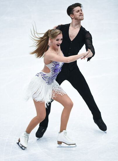 ISU Figure Skating Championships. Ice dance short program