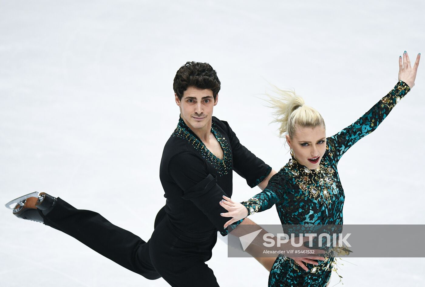 ISU Figure Skating Championships. Ice dance short program