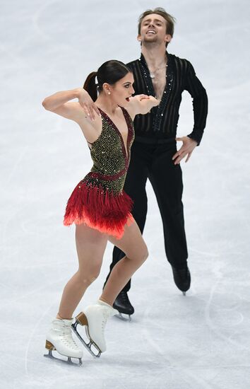 ISU Figure Skating Championships. Ice dance short program