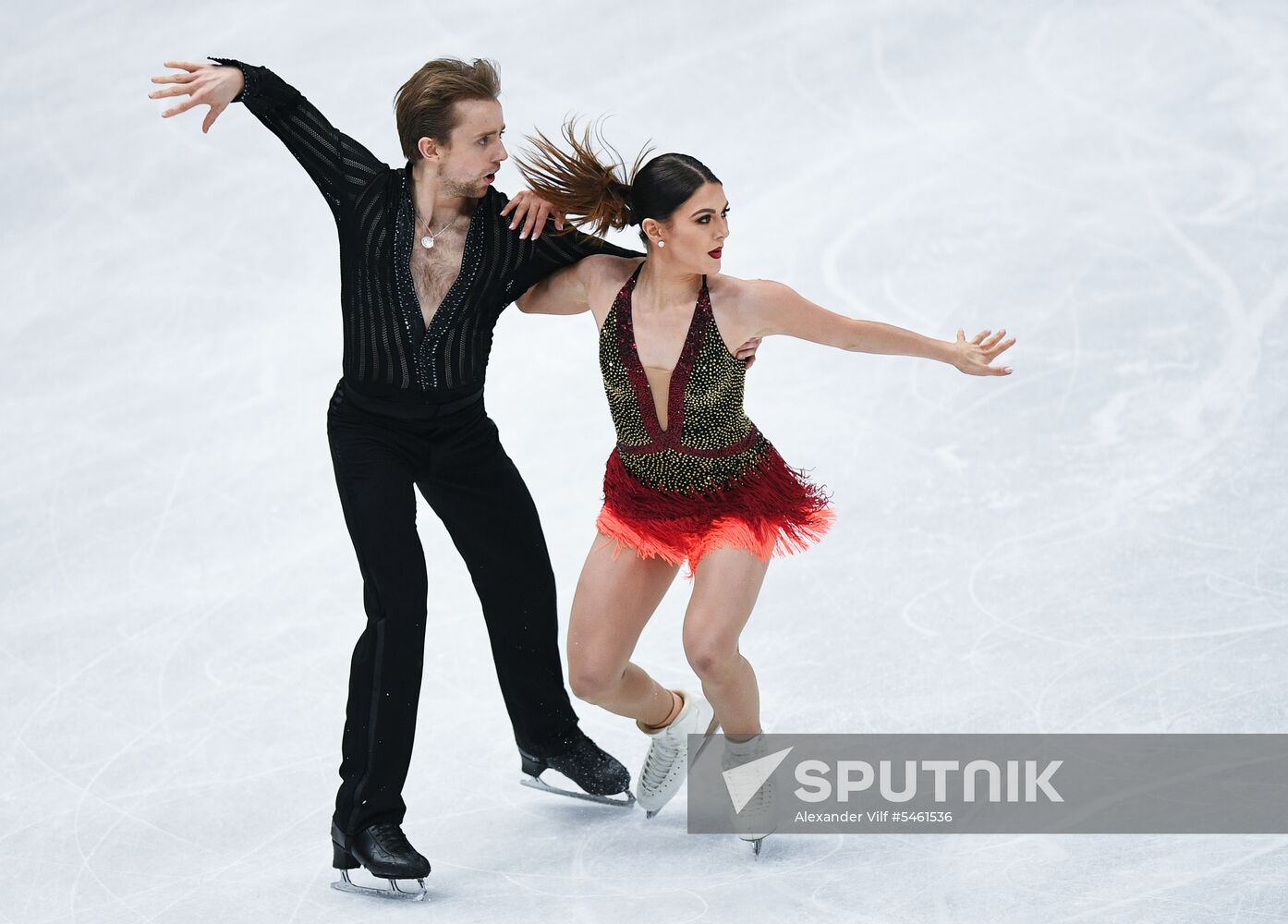 ISU Figure Skating Championships. Ice dance short program