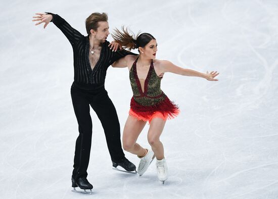 ISU Figure Skating Championships. Ice dance short program