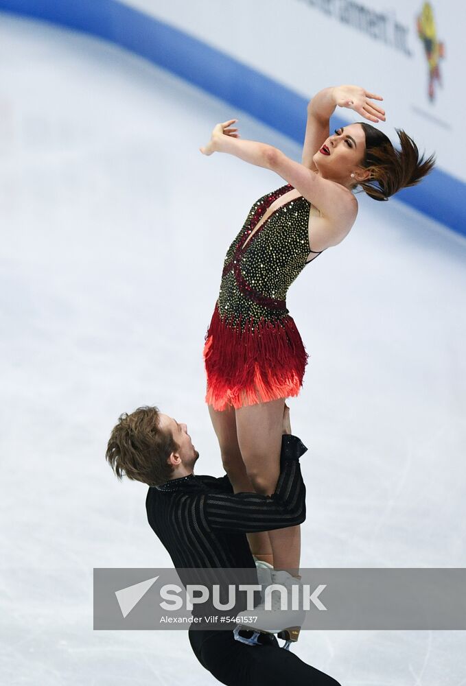 ISU Figure Skating Championships. Ice dance short program