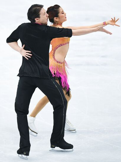 ISU Figure Skating Championships. Ice dance short program