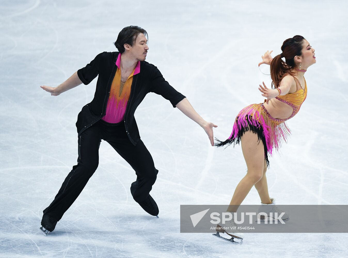 ISU Figure Skating Championships. Ice dance short program