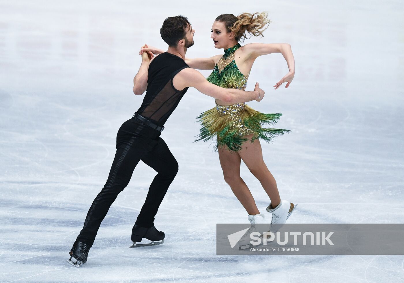 ISU Figure Skating Championships. Ice dance short program
