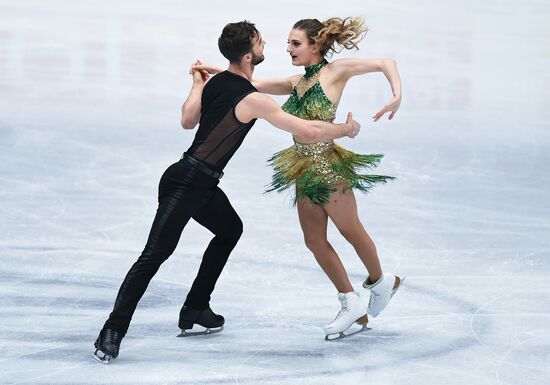 ISU Figure Skating Championships. Ice dance short program