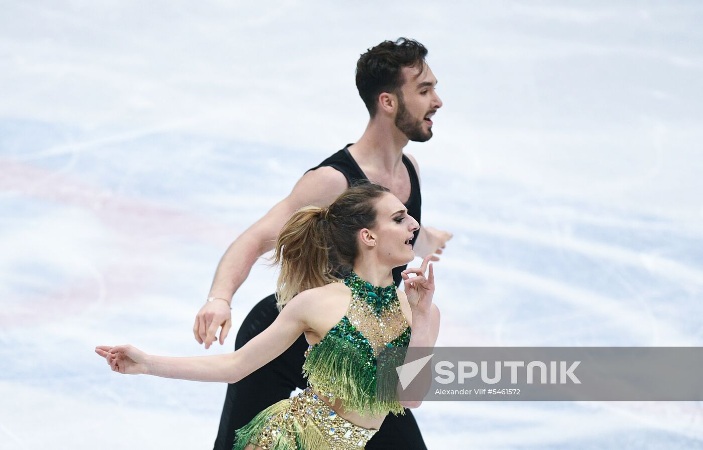 ISU Figure Skating Championships. Ice dance short program