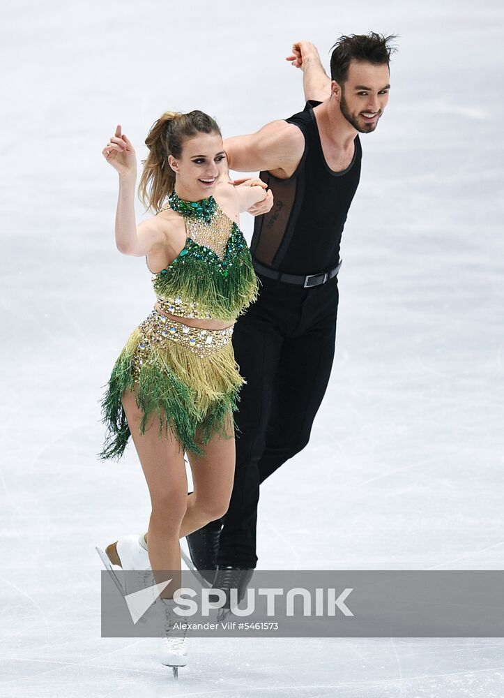 ISU Figure Skating Championships. Ice dance short program