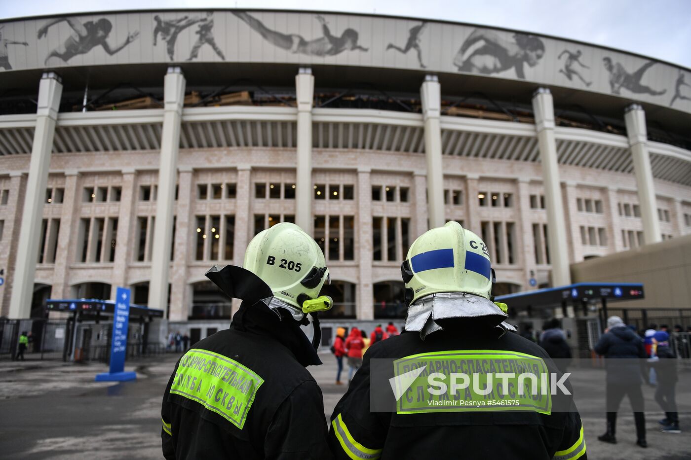 Football. Friendly match. Russia vs. Brazil