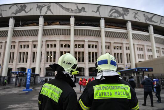 Football. Friendly match. Russia vs. Brazil