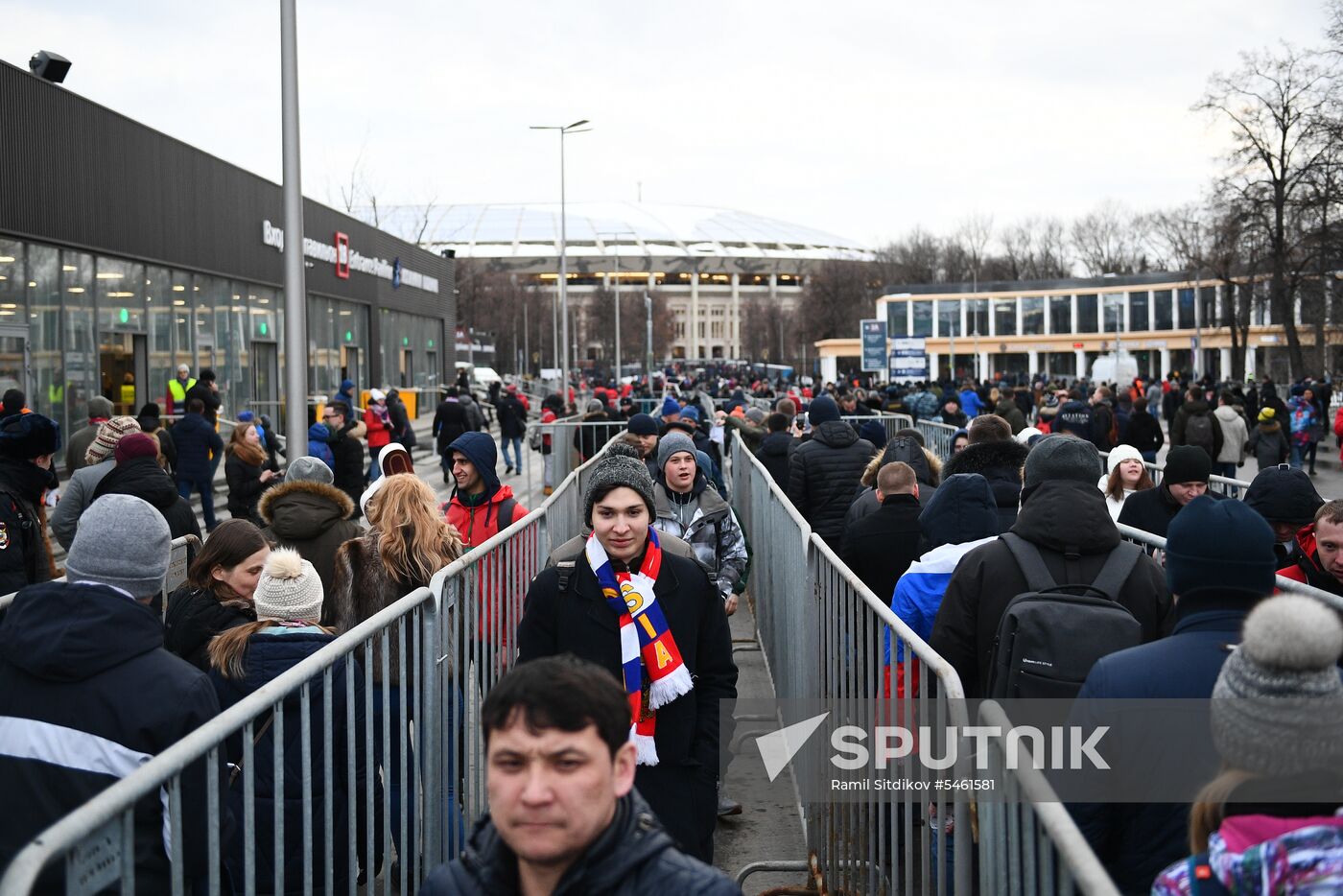Football. Friendly match. Russia vs. Brazil