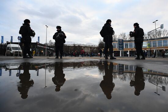 Football. Friendly match. Russia vs. Brazil
