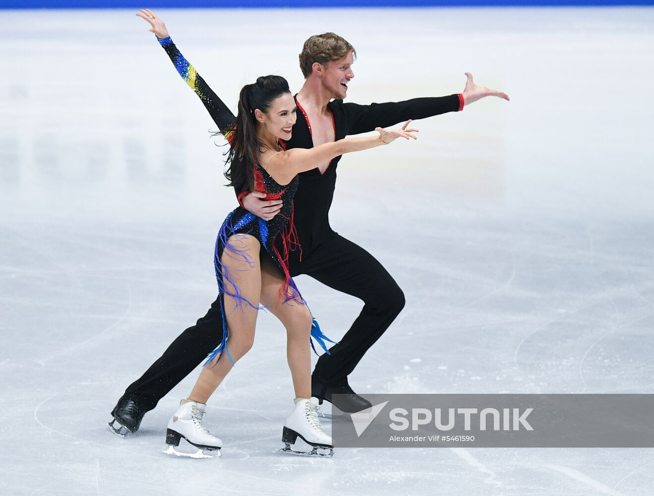 ISU Figure Skating Championships. Ice dance short program