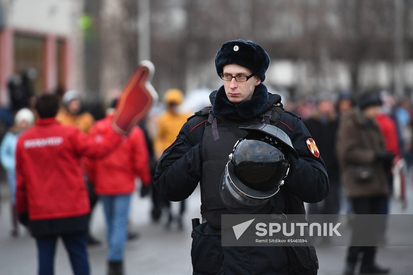 Football. Friendly match. Russia vs. Brazil