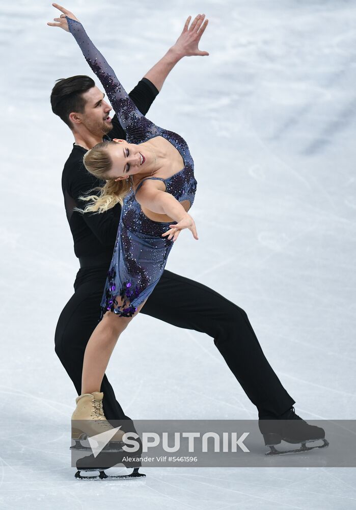 ISU Figure Skating Championships. Ice dance short program