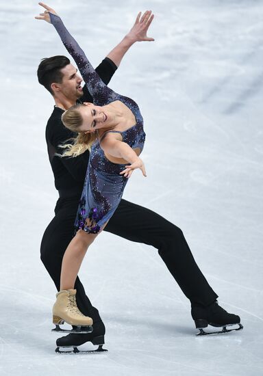 ISU Figure Skating Championships. Ice dance short program