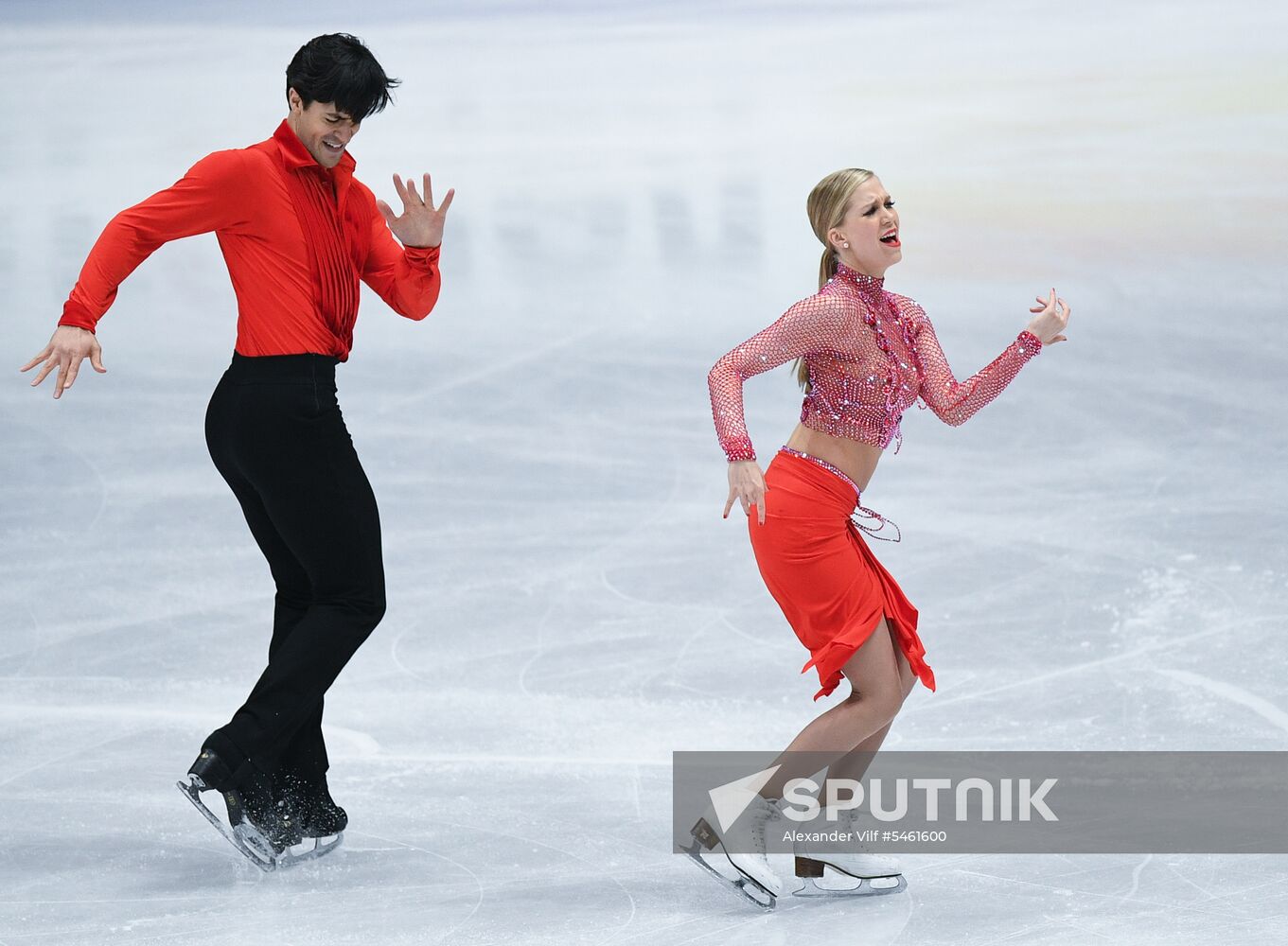 ISU Figure Skating Championships. Ice dance short program