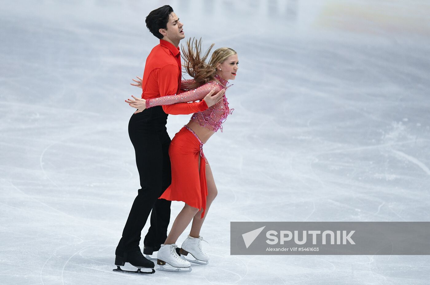 ISU Figure Skating Championships. Ice dance short program