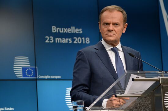 EU summit in Brussels
