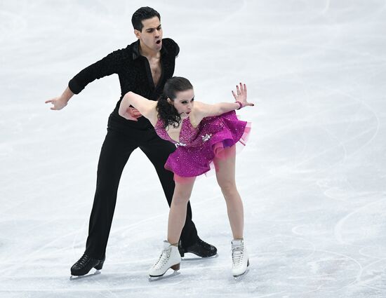 ISU Figure Skating Championships. Ice dance short program