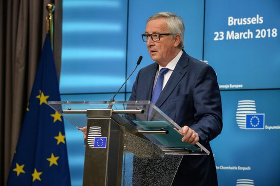 EU summit in Brussels