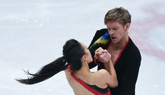 ISU Figure Skating Championships. Ice dance short program