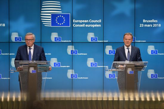 EU summit in Brussels