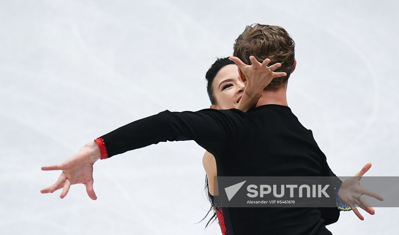 ISU Figure Skating Championships. Ice dance short program