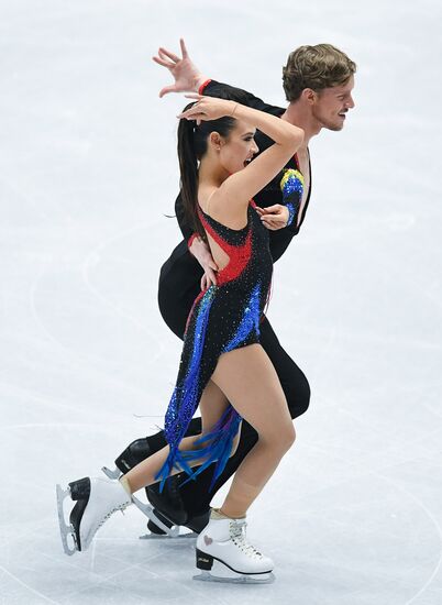 ISU Figure Skating Championships. Ice dance short program