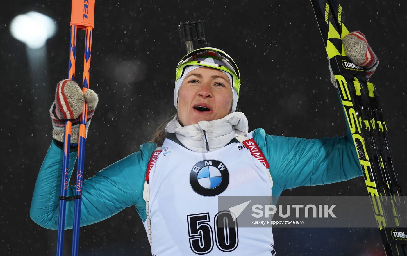IBU World Cup 9. Biathlon. Women's sprint