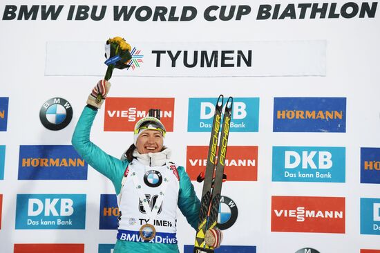 IBU World Cup 9. Biathlon. Women's sprint