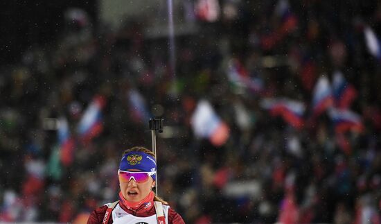 IBU World Cup 9. Biathlon. Women's sprint
