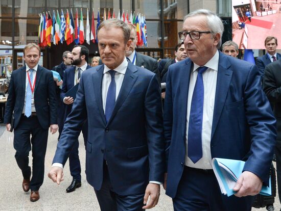 EU summit in Brussels