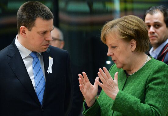EU summit in Brussels