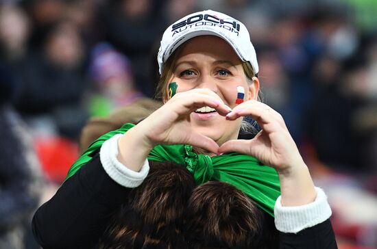 Football. Friendly match. Russia vs. Brazil