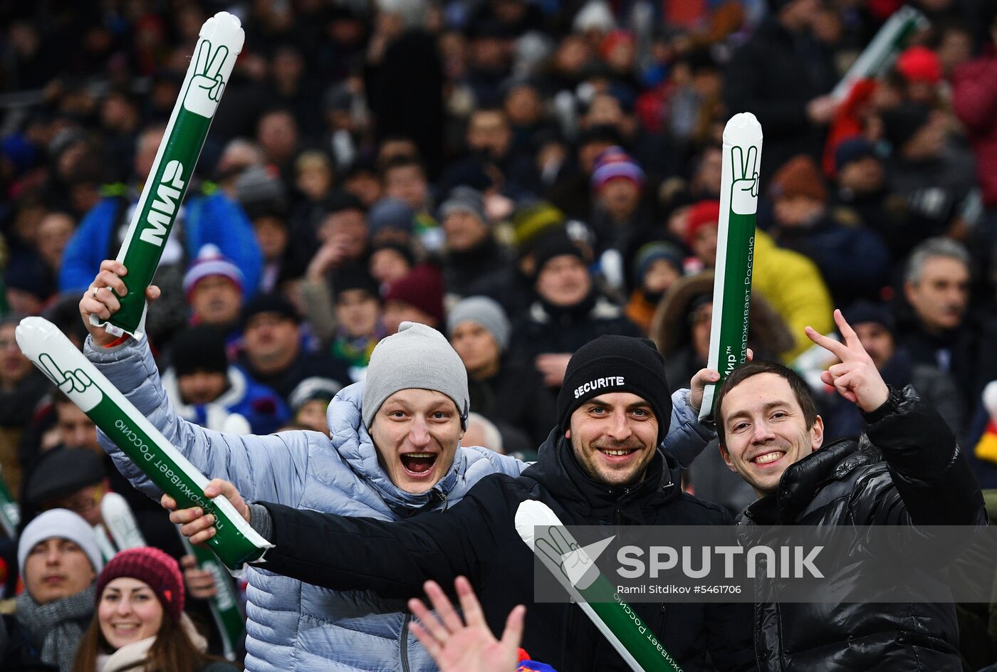 Football. Friendly match. Russia vs. Brazil