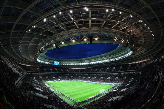 Football. Friendly match. Russia vs. Brazil