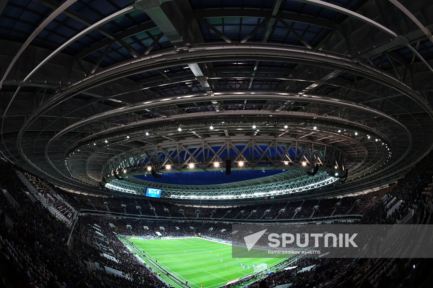 Football. Friendly match. Russia vs. Brazil