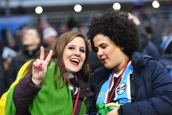 Football. Friendly match. Russia vs. Brazil