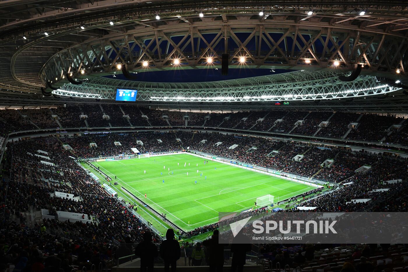 Football. Friendly match. Russia vs. Brazil