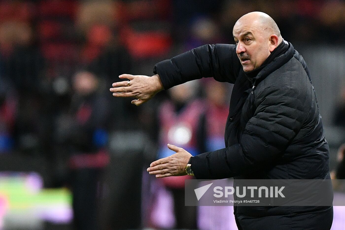 Football. Friendly match. Russia vs. Brazil